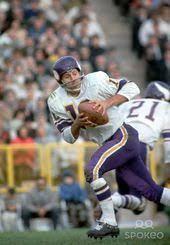 Viking Qb Fran Tarkenton Football Americain Football