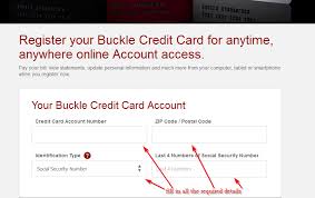 So let me know the status of it? Buckle Credit Card Online Login Cc Bank