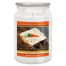 This classic fall favorite will make your home smell like heaven. Carrot Cake Large Jar Candle Hearth Home Candle Company