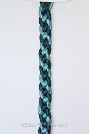 How to braid 4 strands of cord. Braids Four Strand Flat Braid Ellen W Miller Teacher Author Sewist