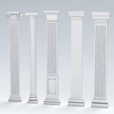 The column are straight, too narrow and the whole greek porch thing fails to match the house. Column Max Cornice Design Pillar Design Ceiling Design