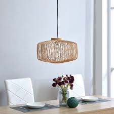 Here's a gorgeous gallery featuring 50 chandelier foyer ideas. Southern Enterprises Bakri Natural Pendant Lamp