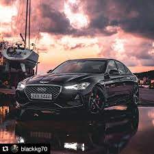 Repost Blackkg70 Get Repost Genesis G70 3 3t Black Mirror Owner Sj Heo Photo C Redit Carphotogr Car Photography Beautiful Cars Car Wallpapers