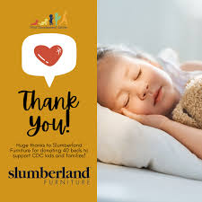 🌟 A huge THANK YOU to Slumberland Furniture for their incredible  generosity in donating 40 beds to support CDC children and their families.  Your kindness is making a world of difference, providing