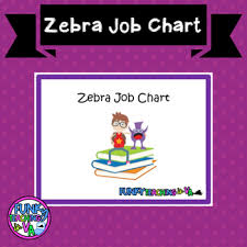 Zebra Job Chart