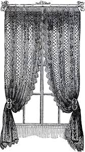Black And White Window Curtains Clipart 12 Victorian Curtain Images Vintage Lace Curtains Victorian Curtains Lace Curtains
