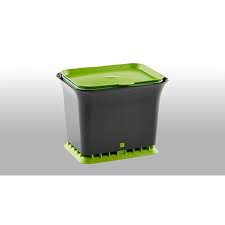 Full circle fresh air odor free kitchen compost collector. Full Circle Slate Odor Free Compost Collector The Container Store