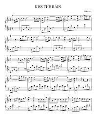 Please click on the link: Kiss Kiss The Rain Violin Sheet Music Easy