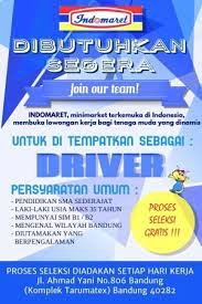 Telp / sms / wa : Lowongan Kerja Indomaret Bandung Lulusan Sma Smk D3 S1 Lowongankerjacareer Com