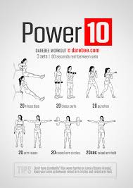 Power 10 Workout Projects To Try Arm Workout No