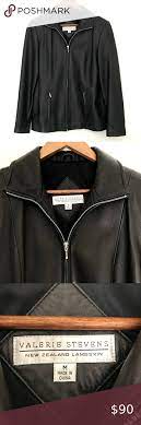 Valerie Stevens New Zealand Lambskin Leather Coat Tan Leather Jacket Womens Leather Jackets Women Leather Coat
