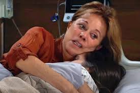 Nancy Lee Grahn was abruptly terminated from her position as Alexis Davis  on General Hospital when a fellow actor discovered her using substances  backstage, leading to her immediate removal by the director. -
