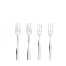 The dessert utensils may also be presented on the dessert plate in the same way as formal service. Silver Line Dessert Fork 4 Pc Set Silver Line Besteck Produkte Carl Schmidt Sohn Gmbh