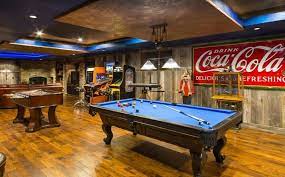 75 Fun Home Game Entertainment Room Ideas Photos Game Room Decor Game Room Design Billiard Room