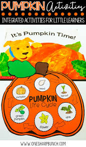 pumpkin life cycle activities one sharp bunch