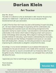 Related art resumes 3d artist cv. Art Teacher Cover Letter Samples Templates Pdf Word 2021 Art Teacher Cover Letters Rb