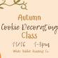 Autumn Cookie Decorating Class event image