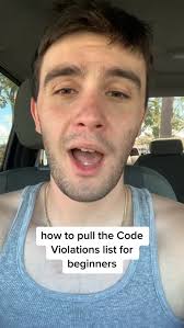 How to Pull the Code Violation List for Beginners! #realestate  #wholesalingrealestate #realestateinvesting #sidehustle