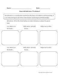Fun With Inference Worksheets Reading Worksheets Reading Comprehension Worksheets Learning Worksheets