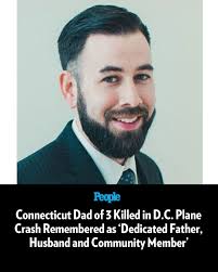 🔗: bit.ly/3CkVcSf One of the victims of the American Airlines crash has  been identified as Casey Crafton, a Connecticut youth soccer coach and  father of three. 📷️: Guardian Jet