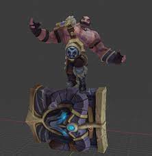 Ekko unlocked statue figma yasuo. Descargar Archivo Stl Braum League Of Legends Champion Objeto Para Impresion 3d Cults