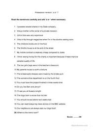 You can learn about the correct use of apostrophes here. English Esl Apostrophe Worksheets Most Downloaded 18 Results