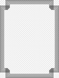 Bingkai sertifikat hitam putih, hd png download. Bingkai Hitam Dan Putih Grayscale Batas Putih Bermacam Macam Sudut Teks Png Pngwing