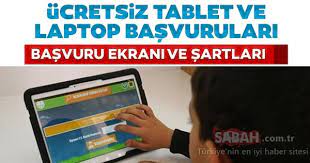Şubat ayı sonuna kadar 600 bin tablet bilgisayarı öğrencilerimize ulaştırmış olacağız dedi. Son Dakika Haberi Meb Ucretsiz Tablet Basvuru Linki Var Mi Dagitimi Nasil Olacak Ve Sartlari Neler Bedava Tablet Basvurusu Nasil Ve Nereden Yapilir Formu Nasil Doldurulur Galeri Egitim