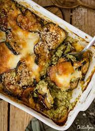 Gratin D Aubergines Au Pesto Et A La Ricotta Veggie Recette Gratin Aubergine Recettes De Cuisine Gratin