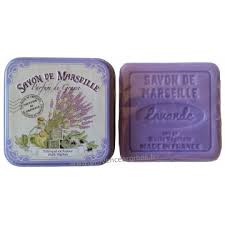 Boite Carree Deco Lavande Huile D Olive Savon De Marseille Et Son Savon Lavande Provence Aromes Tendance Sud