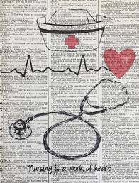nursing print nurse prints nursing nursing gifts nurses quotes nursing wall art nurse vintage vintage dictionary prints dictionary art in 2021 nurse drawing nurse art nursing wallpaper