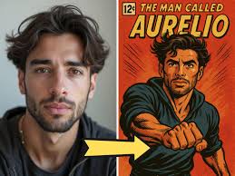 Custom Retro Comic Book Cover Portrait From Your Photo