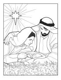Raising the daughter of jairus christ raises the daughter of jairus from death while her family looks on in gratitude. Nativity Coloring Pages Mary And Joseph With Baby Jesus Nativity Coloring Pages Nativity Coloring Jesus Coloring Pages