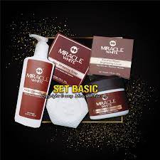 Kami sangat yakin dengan kualiti produk miracle white advance repair brightening cream yang kami jual. Miracle White Basic Set Normal Skin Miracle White