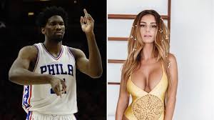 Official facebook page of joel embiid. Joel Embiid Creeps On Instagram Model Bianca Ghezzi S Livestream Youtube