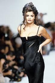 Nadja auermann und karl lagerfeld 1997 bei „wetten, dass.? bild: Slip Dressing From The 1930s 1990s And Today Vogue