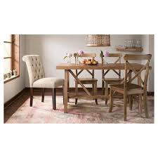 Your dining room will benefit from a sense of openness with a glass table. Farmhouse Charm Dining Room Collection Target