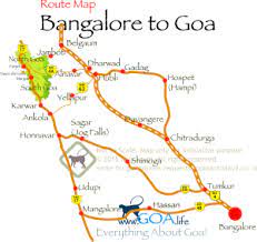 Bangalore To Karwar Distance By Road Bangalore To Goa By Road