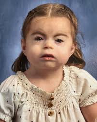 Freya's first school picture. 😭 this little picture represents years of  worry and preparing for Freya to leave me. I am so grateful for teachers,  aides, and therapists that make everyday a