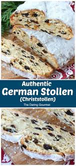 Best German Christmas Stollen Christstollen Recipe Stollen Recipe Holiday Baking Recipes Christmas Pastries