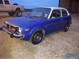 Image result for Nice Blue 1977 Honda