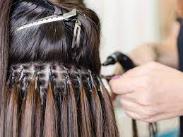 Simply spray the product generously over the tape, until the area is saturated. How To Completely Remove Hair Extensions Glue At Home In 30 Seconds Layla Hair Shine Your Beauty