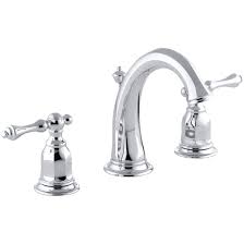It offers convenient features, such as kohler's new sweep spray that forms a blade of water to forcibly wash debris into the drain and a new magnetic docking system, docknetik, which secures the spray head in place. K 13491 4 Cp Bn 2bz Kohler Kelston Widespread Bathroom Faucet With Drain Assembly Reviews Wayfair