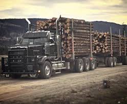 Semitrckn Western Star Custom Tri Drive Loaded With Logs Western Star Trucks Big Rig Trucks White Truck