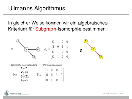 Isomorphism using adjacency matrix permutations permutationsmatrix inverse of 3x3 matrix 5. Algorithmen Und Datenstrukturen Ppt Herunterladen