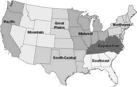 U S Regions For Analysis Of The Nursery Industry Note Pacific Region Download Scientific Diagram For data collection and analysis,3 and is the most puerto rico and other us territories are not part of any census region or census division.9.