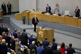 President vladimir putin cups his ear to listen to a question as he departs after a summit on the in 2011, the presidential term was extended from four to six years, and putin's second presidency. Russia S Highest Court Opens Way For Putin To Rule Until 2036 The New York Times
