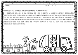 5 de junho dia internacional do meio ambiente<br />. 07 Atividades Sobre Meio Ambiente
