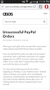 Order unsuccessful but money removed from paypal a... - PayPal ...