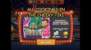 All Cookings In The Cheeky Tiki Cooking Dash Youtube